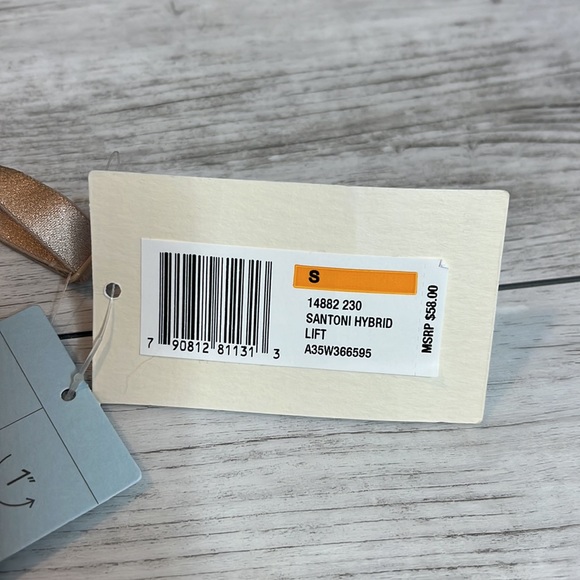 True and Co. Santoni Hybrid Lift Bra Size Small, Medium NWT - Picture 4 of 5